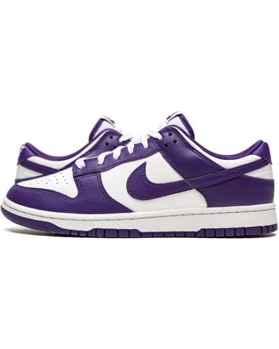Nike Court Purple Dunk Low - Weiß