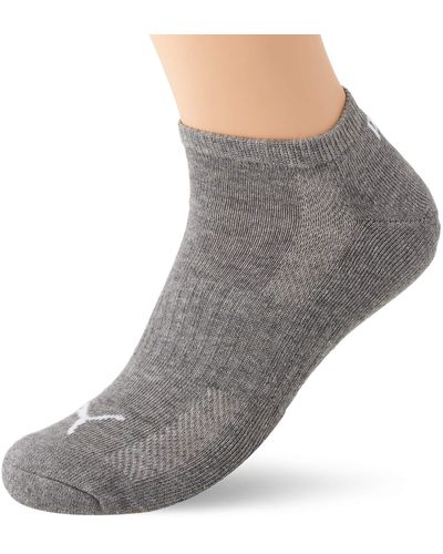 PUMA Cushioned Sneaker-Trainer Socks - Gris