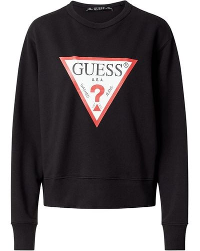 Guess Sweatshirt W2yq16 Kba10 Jblk Size S - Black
