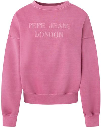 Pepe Jeans Kelly Sweatshirt Voor - Roze