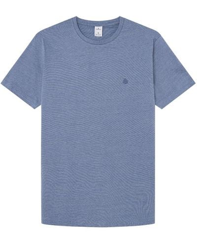 Springfield SPRINGFILED Camiseta microraya - Azul
