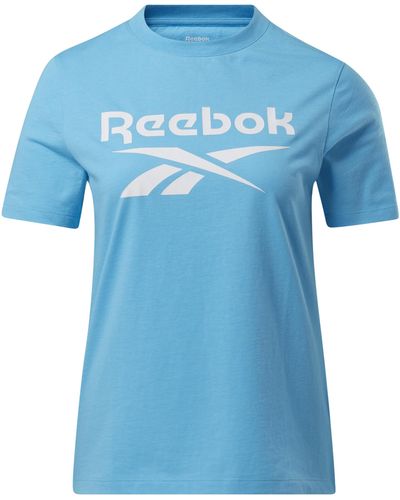 Reebok Identity Big Logo Tee - Blue
