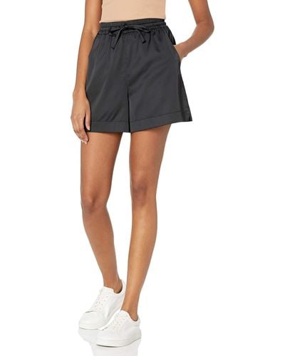 The Drop Eva Silky Stretch Pull-on Loose-fit Short - Black