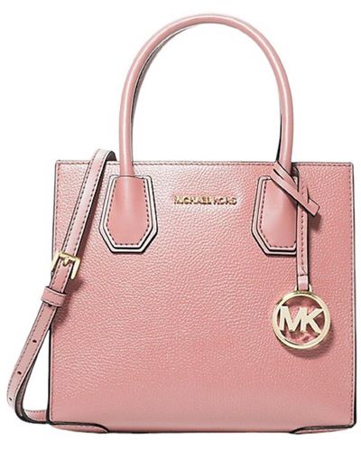 Mercer medium pebbled online leather crossbody bag