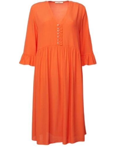 Esprit 023ee1e313 Dress - Orange