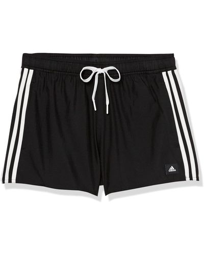 adidas Standard 3-stripes Classics Swim Shorts - Black