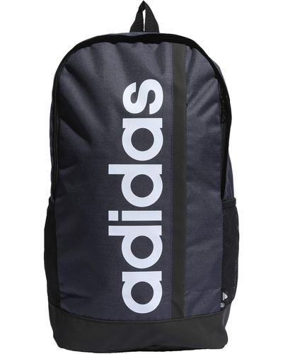 adidas Essentials Linear Backpack Tassen - Blauw