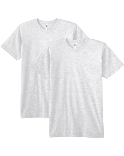 American Apparel Fine Jersey T-shirt - White