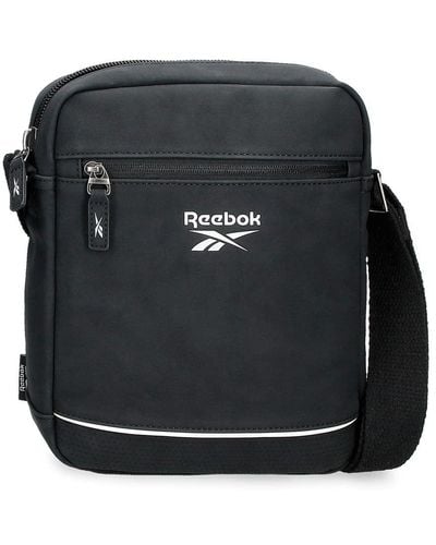 Reebok Cincinnati Tablet Bag Black 23x27x7 Cm Synthetic Leather