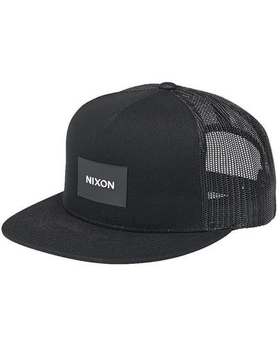 Nixon Team Trucker Hat - Schwarz