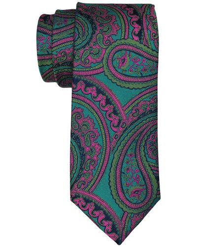 Ted Baker Multicolored Paisley Tie - Grey