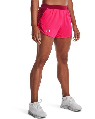 Under Armour Fly By 2.0 Running Shorts - Red