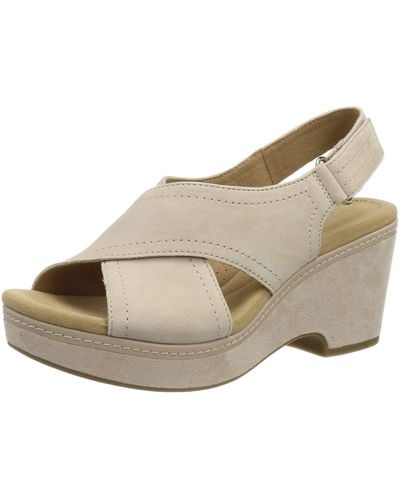 Clarks Giselle Cove Wig Sandaal - Geel