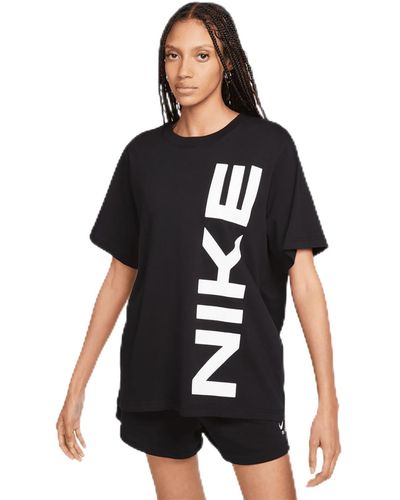 Nike W NSW Tee AIR T-Shirt - Schwarz