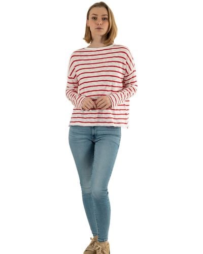 Levi's Margot-ches Longues-Rouge Long Sleeve Reds