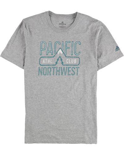 adidas S Pacific Northwest Graphic T-shirt - Grey