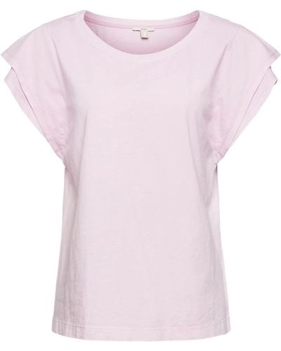 Esprit T-shirt 100 % coton biologique - Multicolore