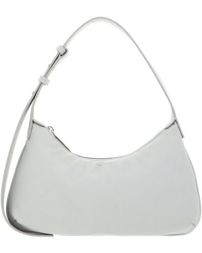 Calvin Klein Calvin Soft Shoulder Bag Pearl Grey - Grau