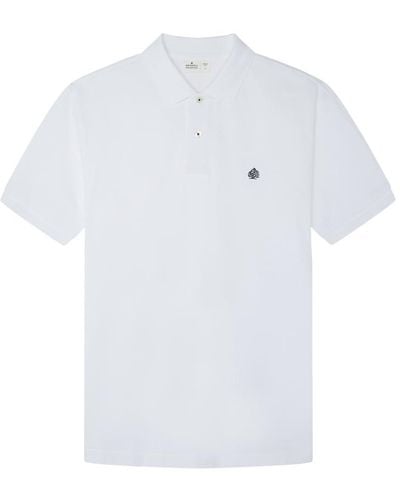 Springfield Polo Camisa de Tenis - Blanco