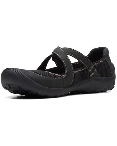 Clarks Fiana Aubrie Mary Jane Flat - Schwarz