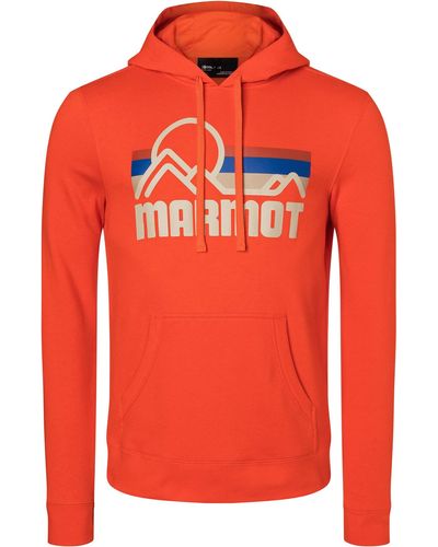 Marmot Coastal Hoody Sweatshirt - Orange