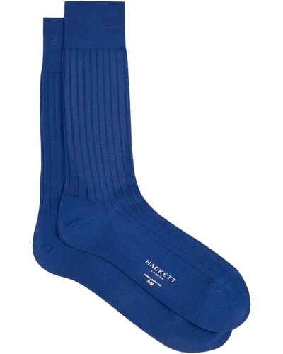 Hackett Cotton Socks - Blue