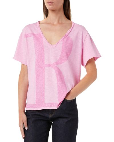 Replay W3781 T-Shirt - Pink