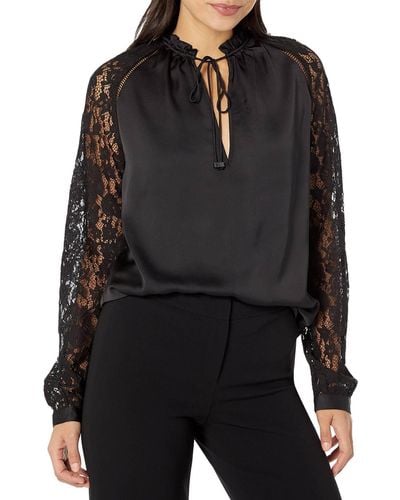 Guess Blouse ches Longues Faustine - Noir