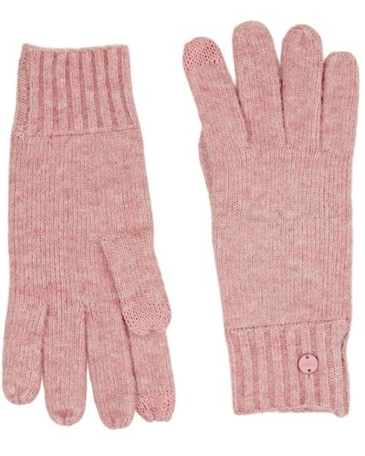 Esprit Rippstrick-Handschuhe - Pink