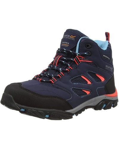 Regatta Holcombe Iep Mid' Waterproof Eva Footbed Rubber Outsole Hiking Boots Walking-Schuh - Blau