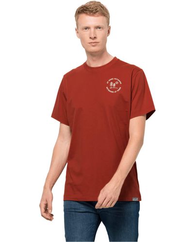 Jack Wolfskin Shirt - Mexican Pepper - Rot
