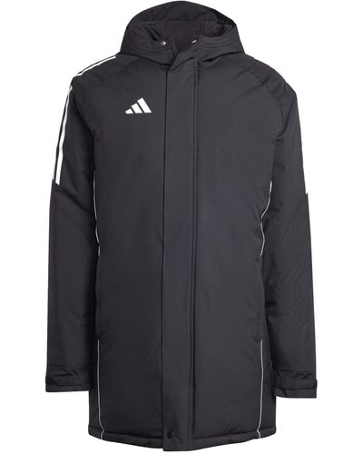 adidas Teamsport Textil - Jacken Tiro 24 Kapuzenjacke schwarzweiss