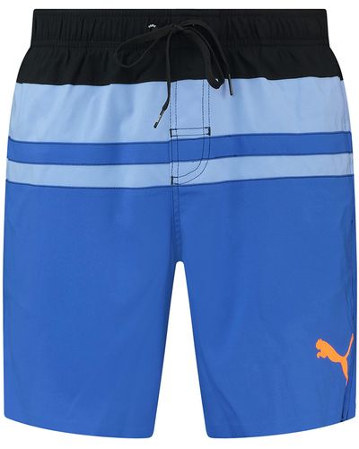 PUMA Pantalones Cortos de Tabl - Azul