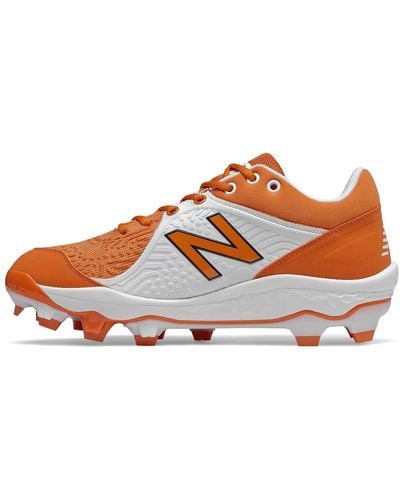 New Balance Fresh Foam 3000 V5 Tpu Molded Baseball Shoe - Orange