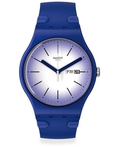 Swatch Montre Violet Verbena - Blau