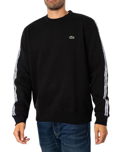 Lacoste Sh5073 Sweatshirt - Zwart