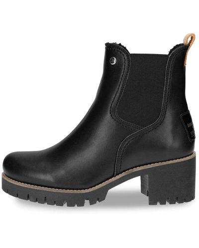 Panama Jack Leslie B1 Chelsea Boots Zwart in het Zwart Lyst NL