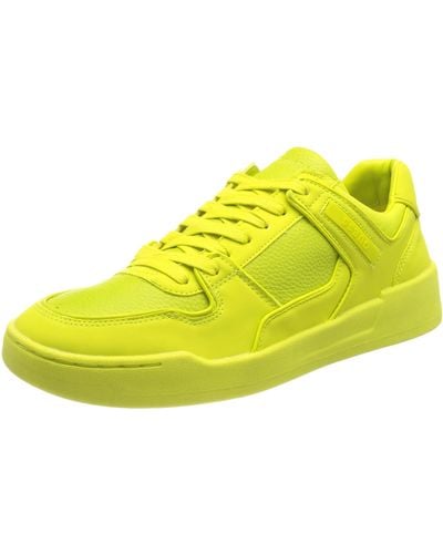 Guess Vicenza Low Trainer - Yellow