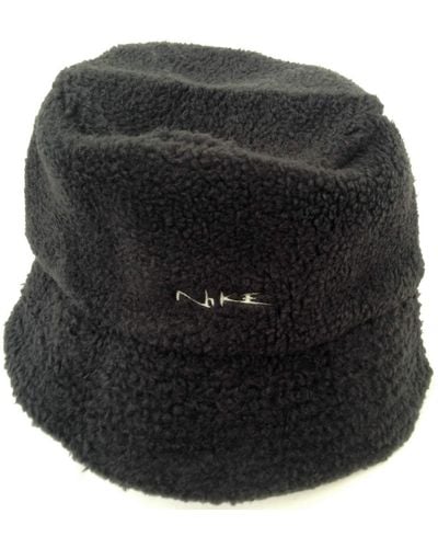 Nike Adult Winter Bucket Hat 565378 060 Size L/xl Dark Grey - Black