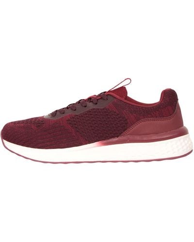 Mountain Warehouse Evolution S Recycled Mesh Active Shoes -lightweight & Breathable - Red