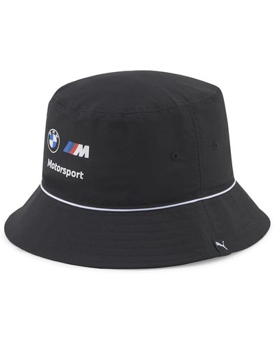 PUMA Bmw M Motorsport Adult Bucket Hat - Black