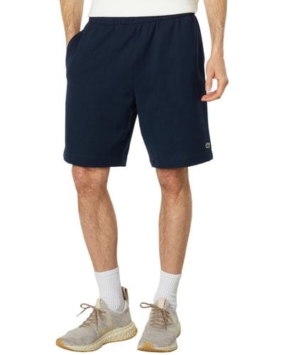 Lacoste Essentials Cotton Blend Shorts - Blue