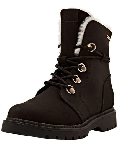 Esprit Fashionable Ladies Fashion Boot - Black