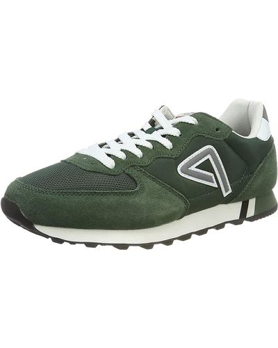 Pepe Jeans Klein Archive Washed Low-top Trainers - Green