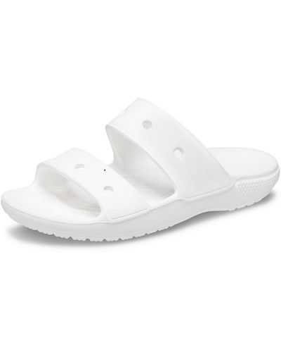 Crocs™ Classic Sandal Obstrucción Adulto,Blanco,34/35 EU - Negro