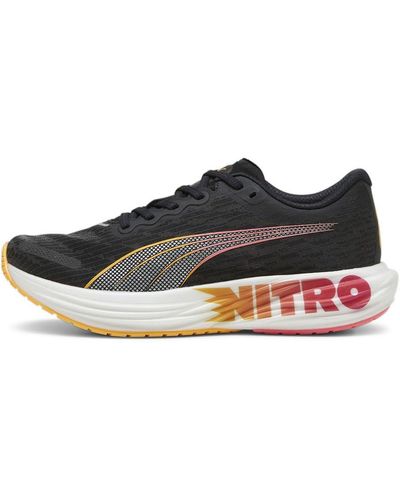 PUMA Deviate Nitro 2 S Running Shoes Black/sunset 7