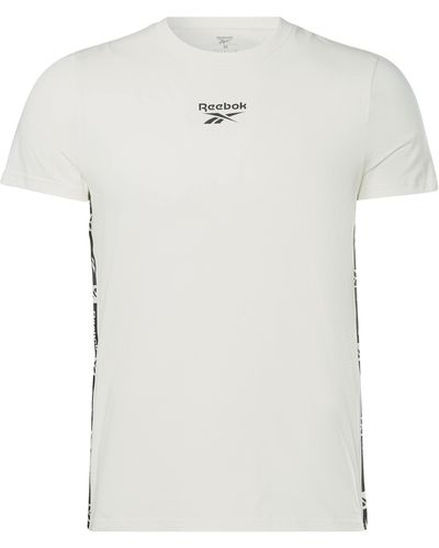 Reebok Ri Tape Tee T-Shirts - Weiß