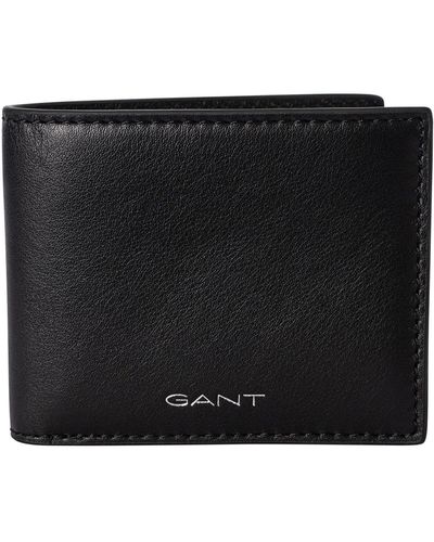GANT Leather Bifold Wallet - Black