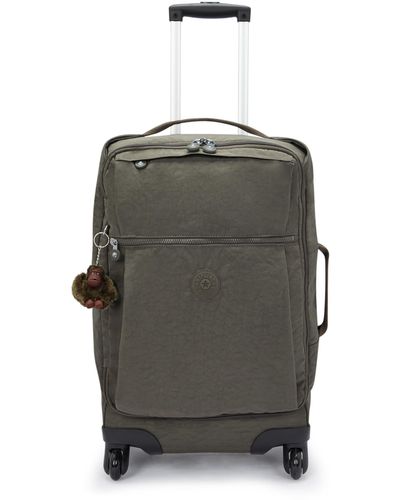 Kipling Darcey Large 29-inch Softside Checked Rolling Luggage - Grey