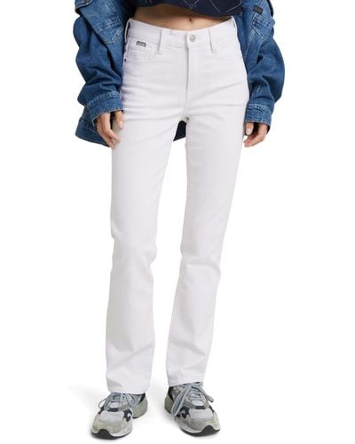 G-Star RAW Strace Straight Jeans - White